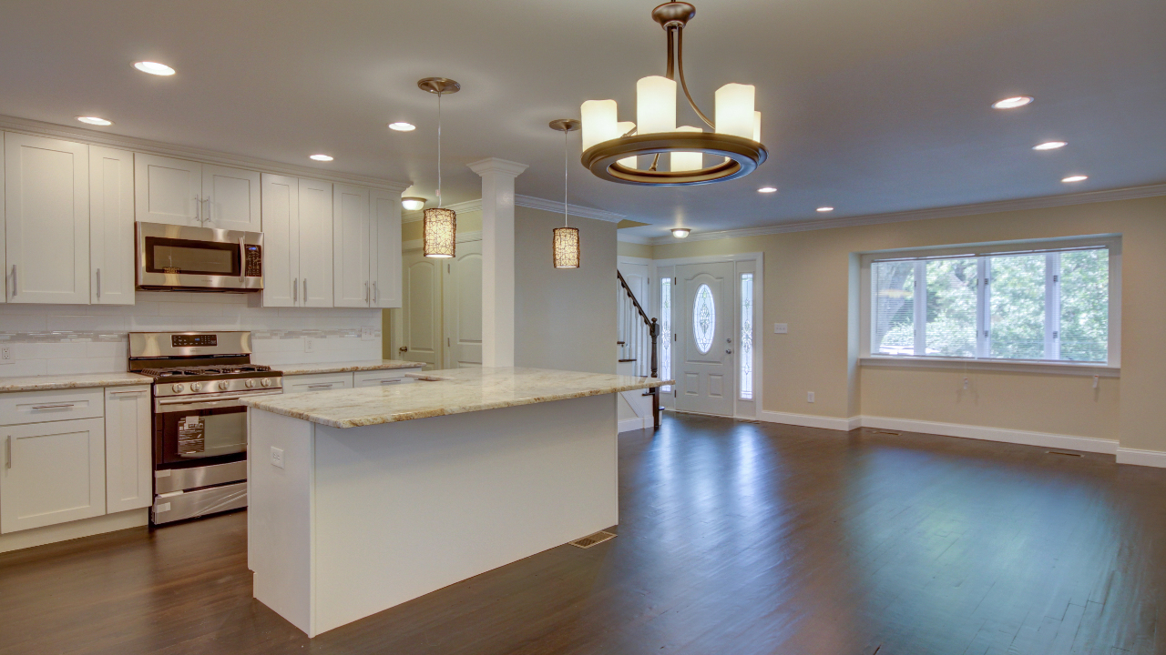 Living Room Kitchen