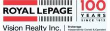 ROYAL LEPAGE VISION REALTY, BROKERAGE Logo