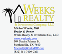 Weeks Realty & Investment Co. Logo