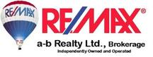 Remax a-b Realty Inc. Logo