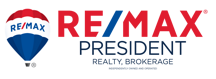 RE/MAX PRESIDENT REALTY Brokerage Logo