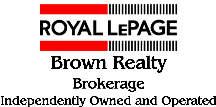 Royal LePage Brown Realty Brokerage Logo