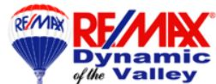 RE/MAX Dynamic of the Valley Logo