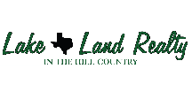 Lake - Land Realty in the Hill Country Logo