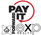 Pay it Forward brokered by eXp Realty Logo