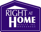 Right At Home Realty Inc., Brokerage Logo