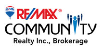 RE/MAX COMMUNITY REALTY INC., BROKERAGE Logo