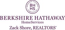 Berkshire Hathaway HomeServices Zack Shore REALTORS Logo