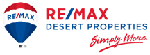 RE/MAX Desert Properties Logo