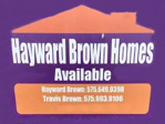 Hayward Brown Homes Logo