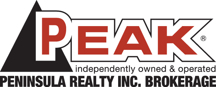 Peak Peninsula Realty Logo