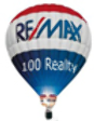 RE/MAX 100 Realty Logo